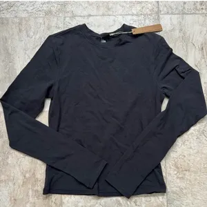 SKIMS Cotton Jersey Long Sleeve T-Shirt XS thumbnail 2