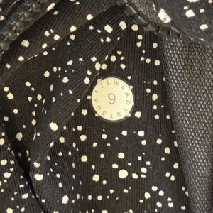 Lululemon Define Jacket Womens 6 Black White Running Full Zip Night View Speck thumbnail 4