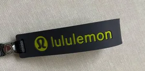 Lululemon silicone keychain - Traverse Grey thumbnail 2
