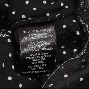AFRM Rexy Button Front Bodysuit Polka Dot Special Occasion‎ Feminine Party M thumbnail 7