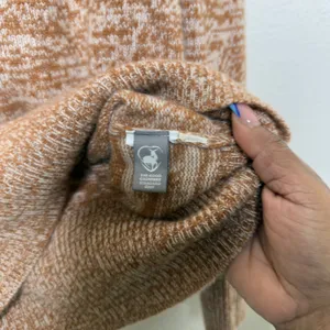 J. Crew Women 100% Cashmere‎ Collection Sweater Small Muslin Camel Turtleneck thumbnail 2