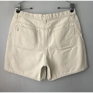 Columbia Canvas Shorts Womens Size 12 Khaki Hiking Gorpcore Minimalist Outdoors thumbnail 3
