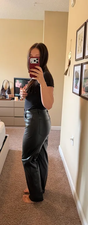 Abercrombie Leather Pants thumbnail 3
