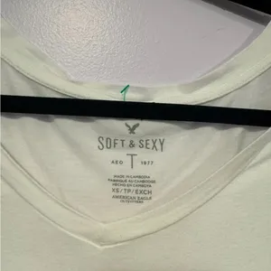 White American eagle‎ long sleeve soft shirt thumbnail 2