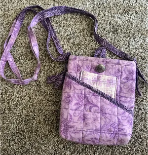 purple crossbody bag thumbnail 1