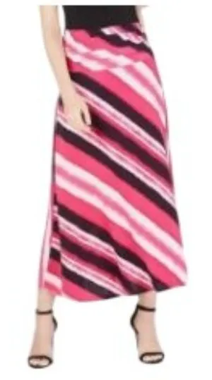 INC Size XL High Rise Chic Skirt Tie Dye Stripe Dye NWT thumbnail 1
