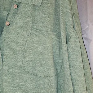 Free People Beach Womens Green Zuma Cardigan Sweater‎ Small thumbnail 3