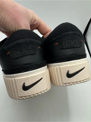 Nike Court Legacy Lift Black and White Low-Top Platform Sneakers Size 8 NEW‎ thumbnail 3