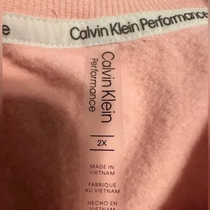 Calvin Klein Performance Sweatshirt Women’s Size 2X Adjustable Waist Pink thumbnail 2