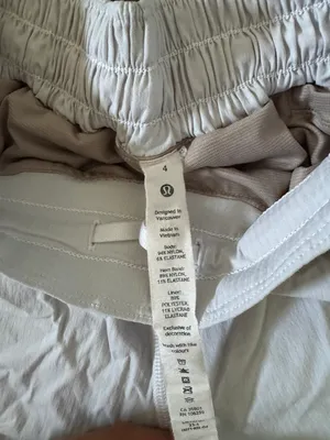 Lululemon White Hotty Hot Shorts 2.5” thumbnail 2