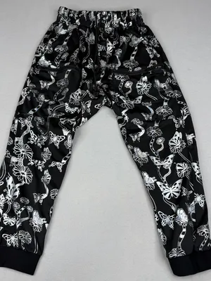 Club Exx Sweet Escape Holographic Joggers XS Reflective Rave Y2K Goth thumbnail 1