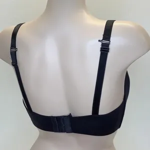 Auden Size 36DDD (36F) Nursing Bra Black Lightly Lined Wire Free Bra New No Tag thumbnail 3