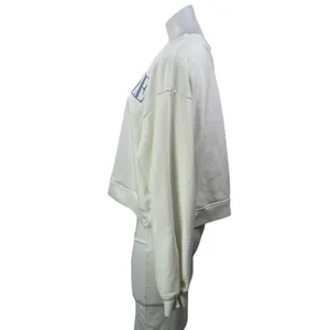 SoulCycle Perry Cream Indoor Cycling Community Long Sleeve Cropped Sweatshirt XL thumbnail 2