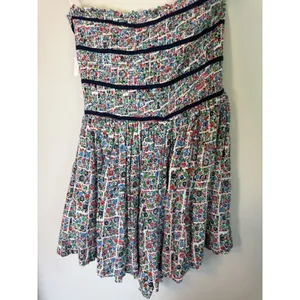 Free People Black/Brown Bali Checked Out Printed Dress - SZ M - NEW $138 thumbnail 14