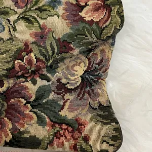 Vintage 90’s Floral Tapestry Purse/ Clutch thumbnail 6