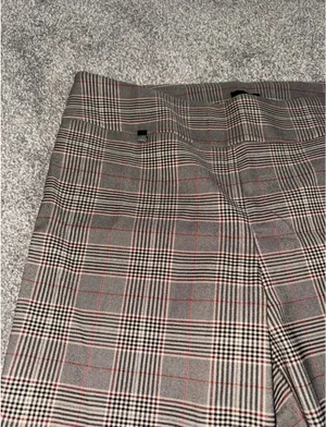 Brown Plaid Pants Size 16 thumbnail 2