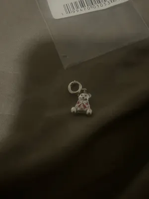 Little words project charm Silver thumbnail 4
