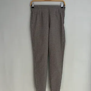 ZARA Plaid Slim Pants NWT thumbnail 2