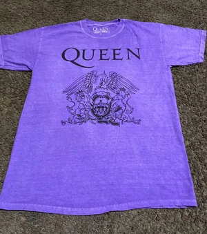 Urban Outfitters Queen Purple Tee Size Large thumbnail 1