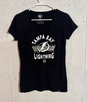 NHL Tampa Bay Lightning Short Sleeve Tee | Size: Medium thumbnail 1