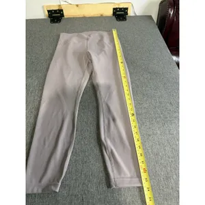 Lululemon Athletica Women's Ankle Yoga Leggings Lavender Solid Stretch Sz 10 thumbnail 5