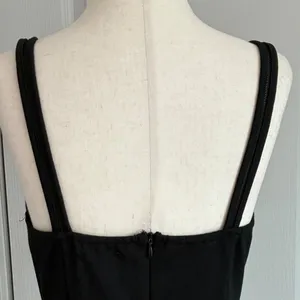 DO+BE Womens Black V-Neck Bodycon Mini Dress GY0272‎ Size M LBD Cocktail Party thumbnail 13