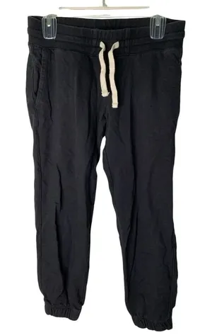 American Giant jogger sweatpants black size small thumbnail 1