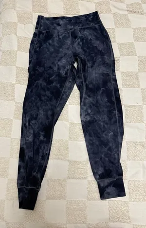 Lululemon Align‎ High-Rise Jogger Diamond Dye Pitch Grey Graphite Grey size 8 thumbnail 1