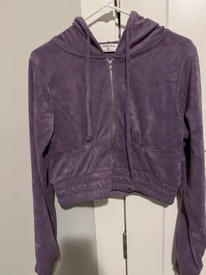 Purple Zip Up Jacket thumbnail 1