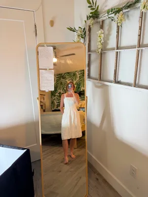 Wild Fable White midi summer dress thumbnail 3