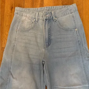 GREAIDEA Mid Rise Barrel Jeans for Women thumbnail 3