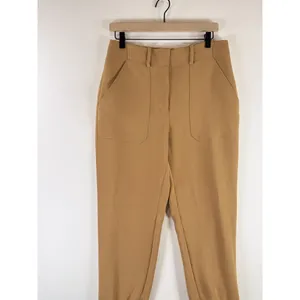 VERONICA BEARD Pants Brown Manisha Utilitarian Joggers Safari Trouser Size 6 thumbnail 6