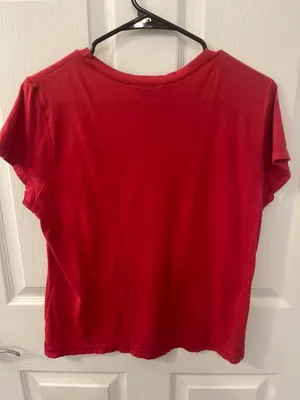 Outfitters Red Size XL Red Short Sleeve Shirt thumbnail 6