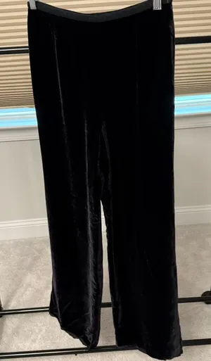 Ann Taylor Midnight Velvet Trousers thumbnail 1