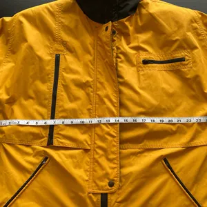 London Fog Mustard Yellow Zipper Lined Jacket Size L (NO HOODIE AVAILABLE)‎ thumbnail 3