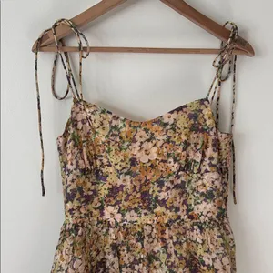 & OTHER STORIES 8 Strappy Ruffled Midi Dress In Pink thumbnail 5