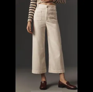 Anthropologie The Colette Cropped Wide-Leg Pants by Maeve: Corduroy Edition thumbnail 2