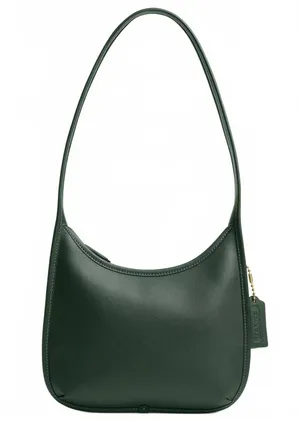 Coach Originals Curve Zip Bag Brass / Hunter Green thumbnail 1
