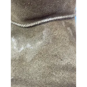 KOOLABURRA BY UGG Burra Brown Faux Fur Shearling Suede Mini Ankle Boots Size 8 thumbnail 10