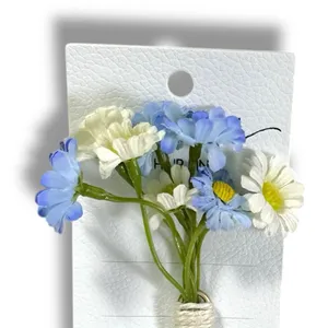 Free People Bohemian Retro 70s Flower Child Take It Eazy Daisy Bouquet Hair Pin thumbnail 4