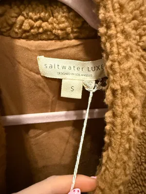Teddy bear Sherpa jacket boutique! Yellow thumbnail 2
