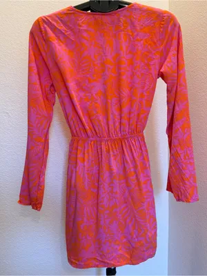 L*SPACE Kristy Mini Dress in Path to Paradise Pink Orange Size X-Small thumbnail 5