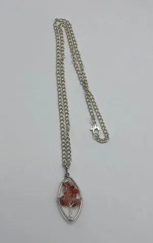 Carnelian Necklace Orange thumbnail 1