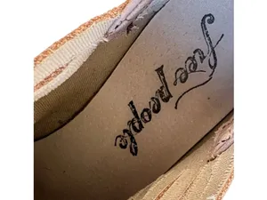 EUC Free People Leather Lost Valley Strappy Booties Size 7.5 thumbnail 4