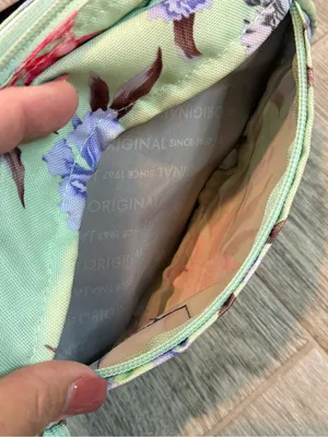 JanSport Fifth Avenue Fanny Pack Light Green Floral Mint Pattern thumbnail 8