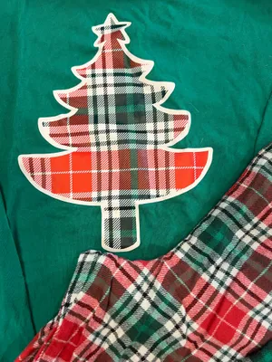 Christmas PJs Green Size M thumbnail 2