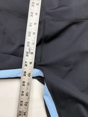 Splits 59 large iselin techflex Black Leggings with Blue, Yellow & White Accent thumbnail 7
