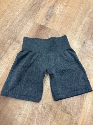 NVGTN Grey Biker Shorts Seamless thumbnail 3
