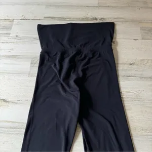 🍁 Sweaty Betty Maternity Cropped Leggings Ruched Ankle‎ Tight Black Small thumbnail 6
