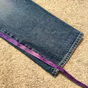 Lucky Brand Womens Mid Rise Authentic Straight Leg Blue Jeans Size‎ 2 26x24 thumbnail 2